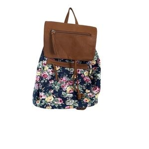 Bueno Floral & Tan Backpack